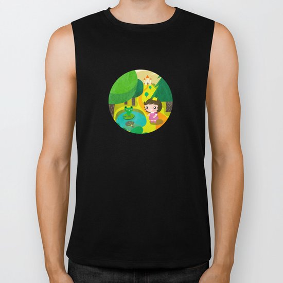 The Frog Prince Biker Tank