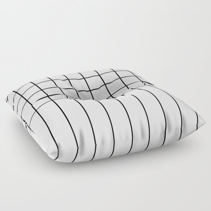 Simple Linear Pattern Floor Pillow