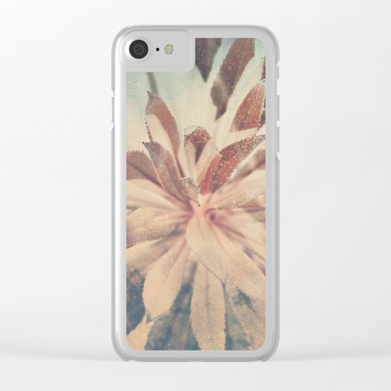 Vintage agava. Clear iPhone Case