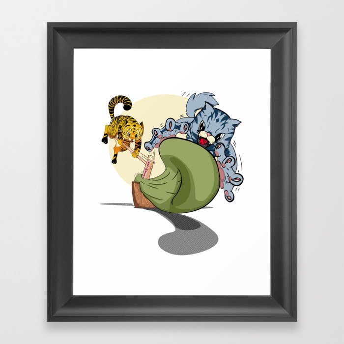 Mochitsuki Framed Art Print