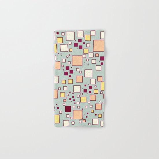 Squares Hand & Bath Towel