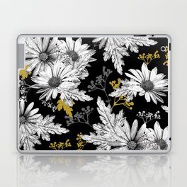 Stippled Daisies Laptop & iPad Skin