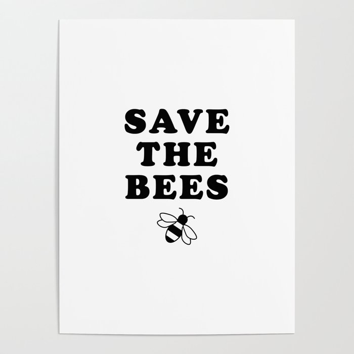 Save the bees Poster