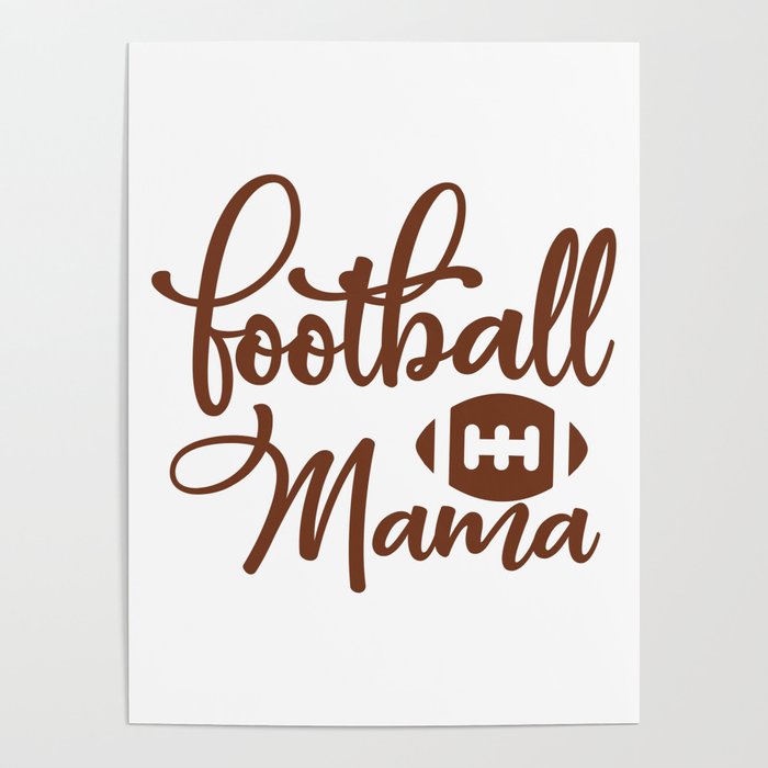 Football Mama Poster