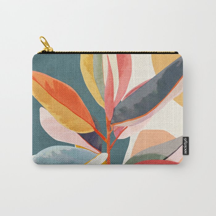 Colorful Branching Out 01 Carry-All Pouch