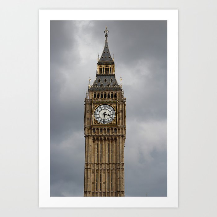 Big Ben Art Print by Lyndsay Sloane | Society6