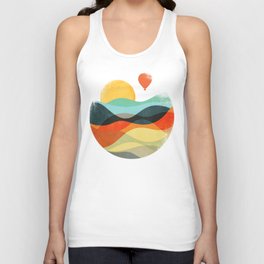 Let the world be your guide Unisex Tank Top