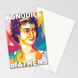 Agnodice of Athens Stationery Card