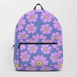 Abstract Flower Pattern Backpack