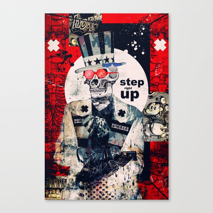 Step Right Up Canvas Print