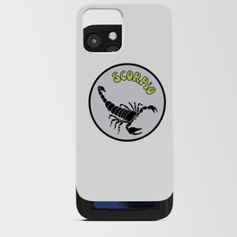 Scorpio Scorpion Zodiac Sign Astrology  iPhone Card Case
