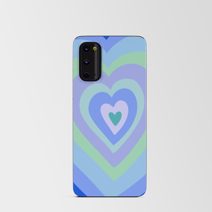 Love Pop Power - Blue Android Card Case