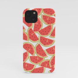 Juicy Watermelon Slices iPhone Case