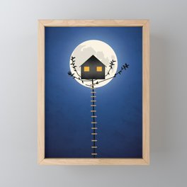 Treehouse Framed Mini Art Print