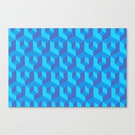 Blue Angle Canvas Print
