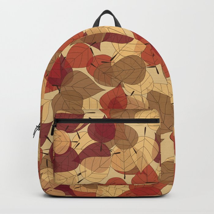fallen backpack