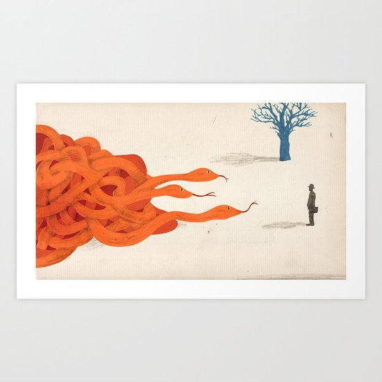 versus Art Print
