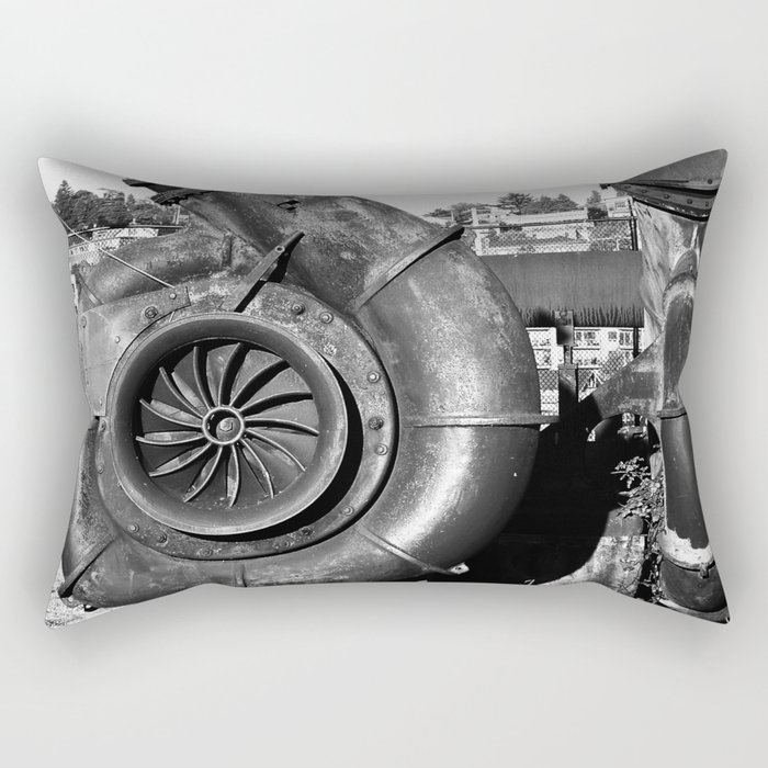 Turbo Rust Rectangular Pillow