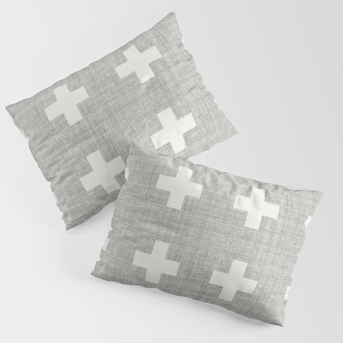 Large Swiss Cross Pillow Sham