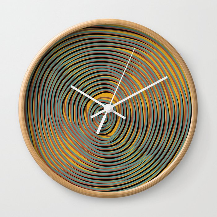 Tightly Wound Wall Clock