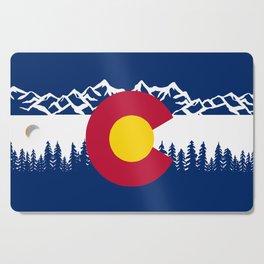 Colorado Flag Cutting Board