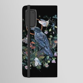 Moon Raven  Android Wallet Case