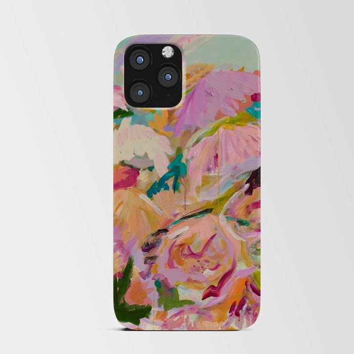 Falling Flowers iPhone Card Case