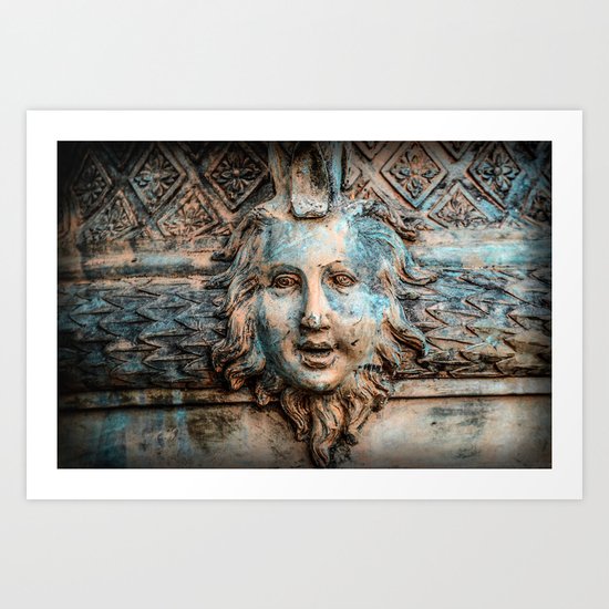 Vintage, Boston, MA Art Print