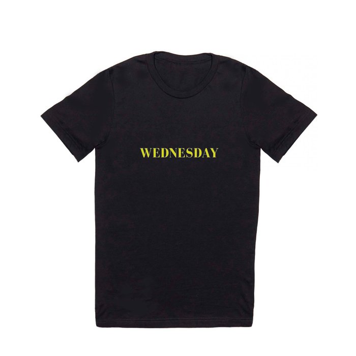 Tshirt Of The Week: Wednesday T Shirt