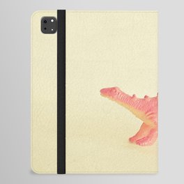 Pink Dinosaur iPad Folio Case