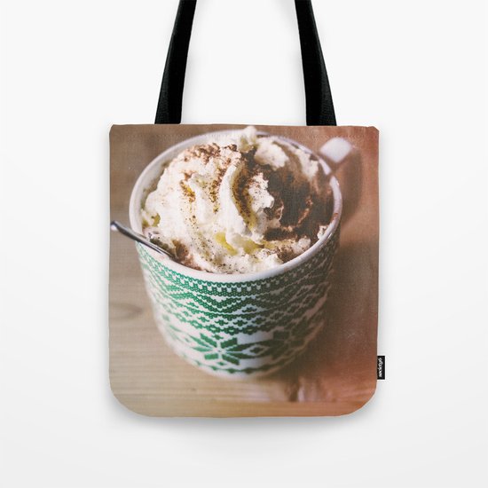 Whipped Cream Hot Chocolate Tote Bag