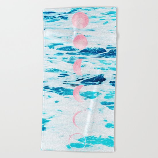 Beach Baby, Moon Baby Beach Towel