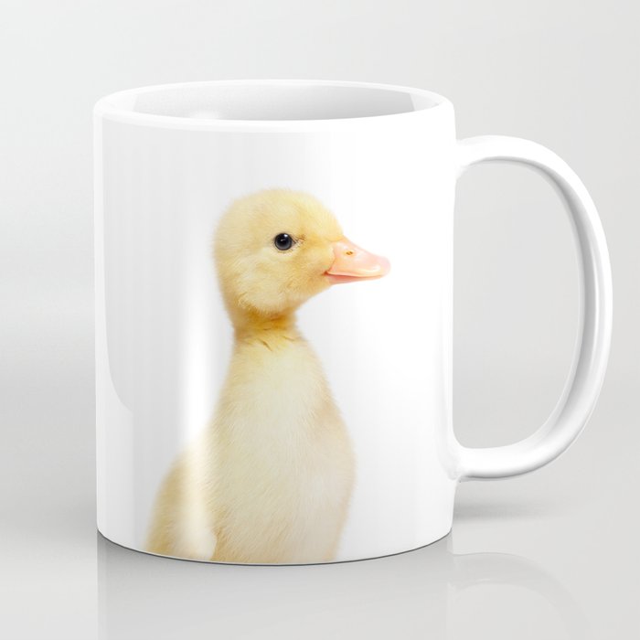 Duckling, Farm Animals, Art for Kids, Baby Animals Art Print By Synplus Coffee Mug