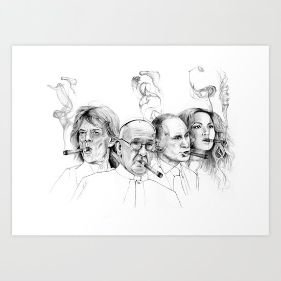 Kuba Art Print
