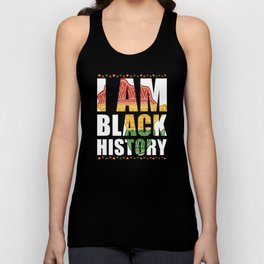 I am Black History Unisex Tank Top