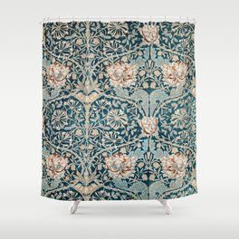 William Morris Honeysuckle pattern 1876 Shower Curtain