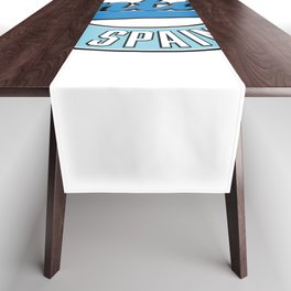 Segovia spain vintage style logo. Table Runner