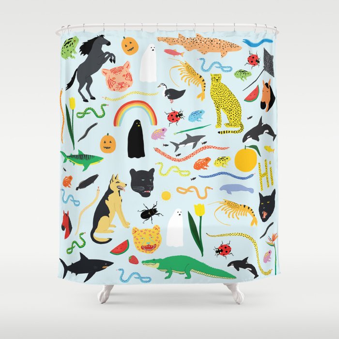 Everyone is Invited Shower Curtain