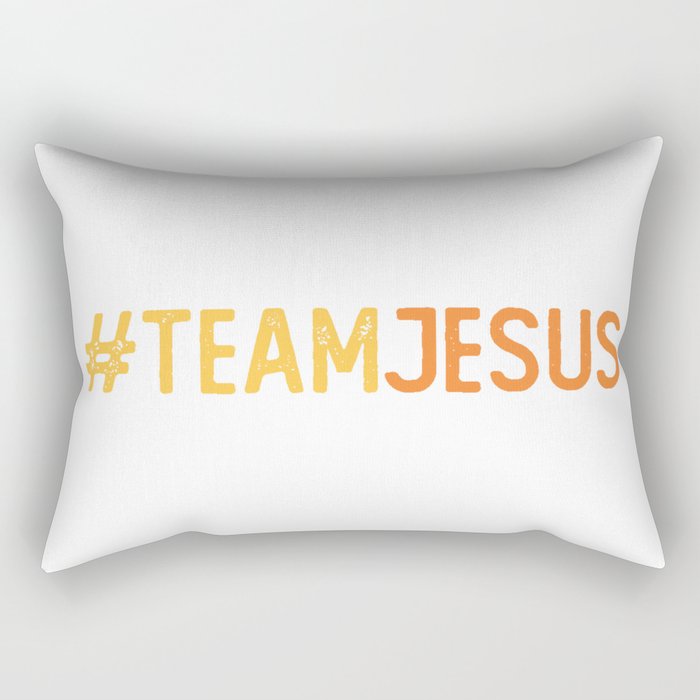 TeamJesus Rectangular Pillow