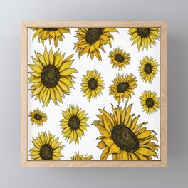 The Sunflowers Framed Mini Art Print