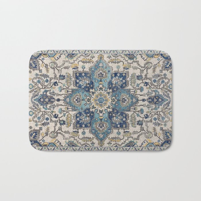 Persian Blue Bath Mat