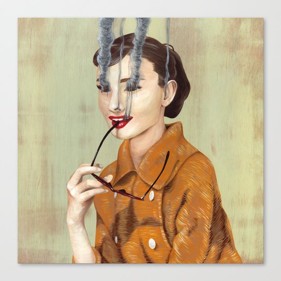 Audrey Hepburn Canvas Print
