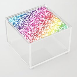 Rainbow Dots Acrylic Box