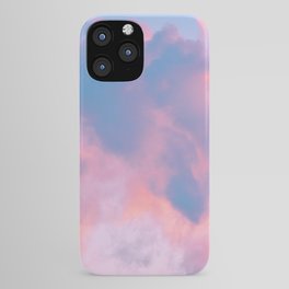cotton candy cloud iPhone Case