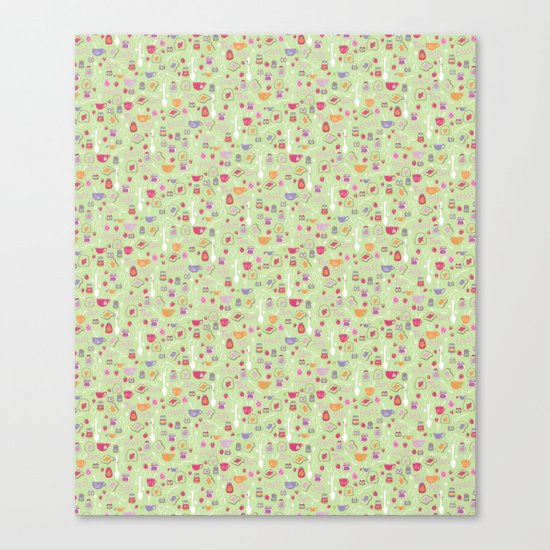 Tea & Toast Canvas Print