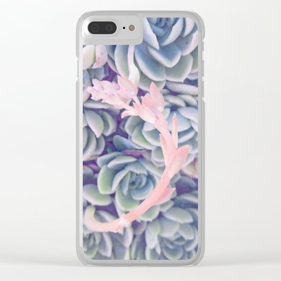 Sweet Succulents 2 Clear iPhone Case