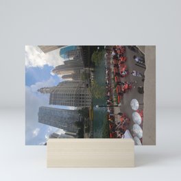 Chicago Riverwalk  2 Mini Art Print