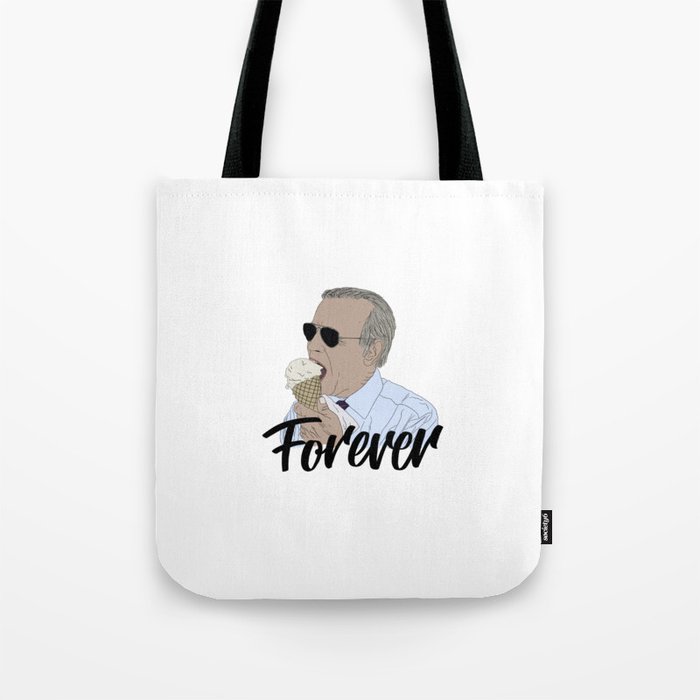 Joe Biden Eating Ice Cream Forever Tote Bag