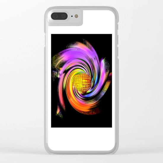 Abstract Perfection 26 Clear iPhone Case