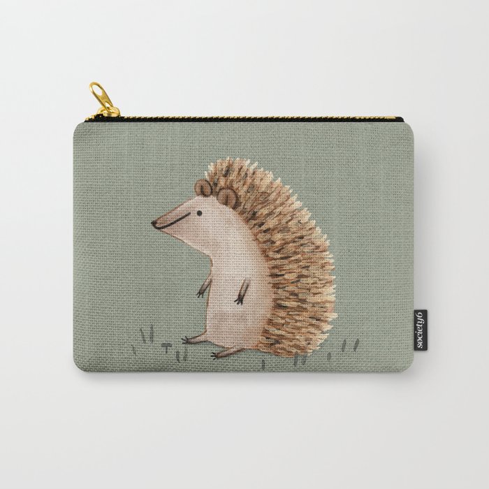 Hedgie Has a Sit Down Carry-All Pouch